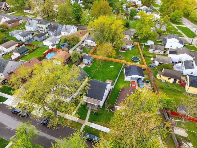 17041 Henry St, Melvindale, MI 48122 - aerial perspective of suburban area