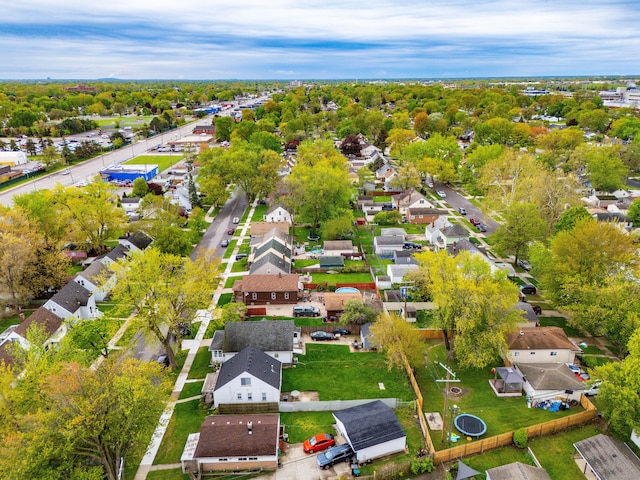 17041 Henry St, Melvindale, MI 48122 - aerial perspective of suburban area