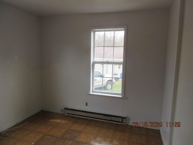 34637 76th St, Covert, MI 49043 - unfurnished room featuring baseboard heating