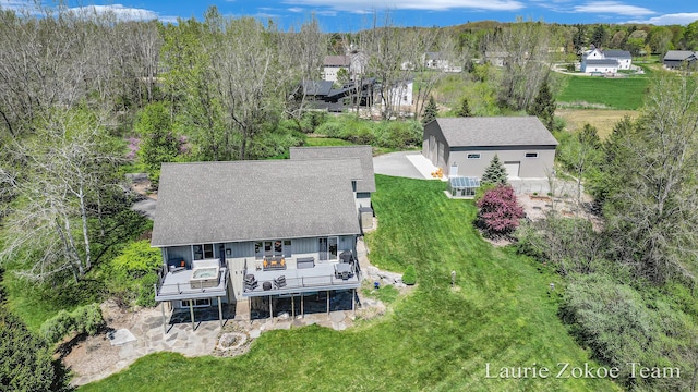 12250 Knoper Ct, Allendale, MI 49401 - aerial view of property and surrounding area