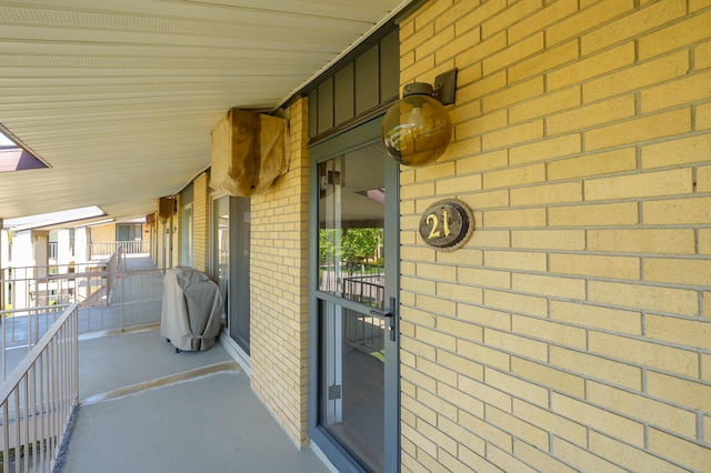 4150 Ridge Rd Unit 21, Stevensville, MI 49127 - balcony featuring grilling area