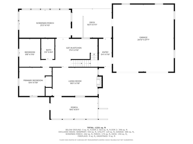 465 Ridge Rd, Quincy, MI 49082 - property floor plan