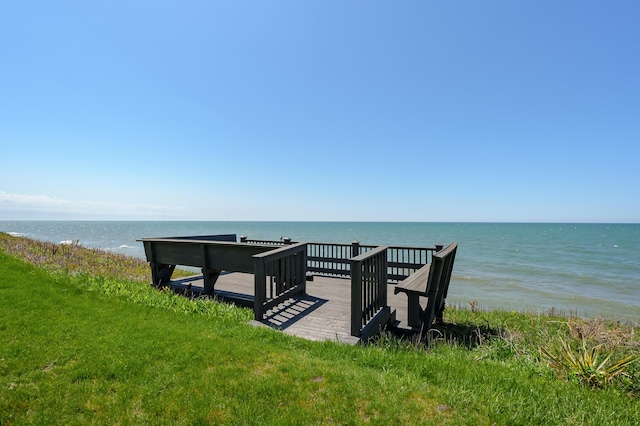 4150 Ridge Rd Unit 21And 22, Stevensville, MI 49127 - dock with a water view