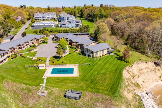 4150 Ridge Rd Unit 21And 22, Stevensville, MI 49127 - bird's eye view of a pool
