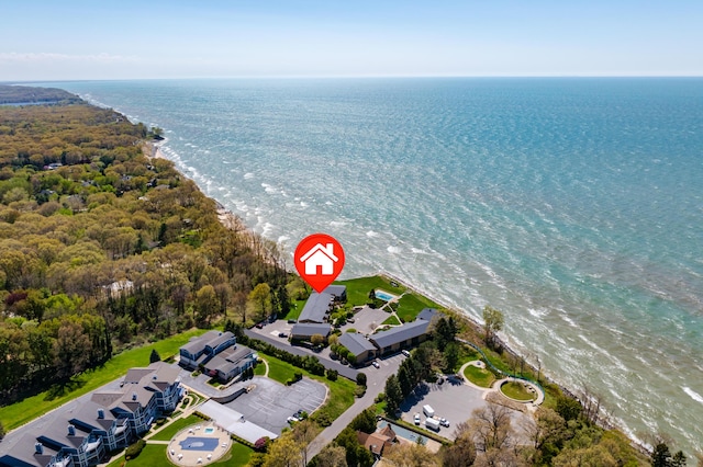 4150 Ridge Rd Unit 21And 22, Stevensville, MI 49127 - bird's eye view of expansive beach and a forest