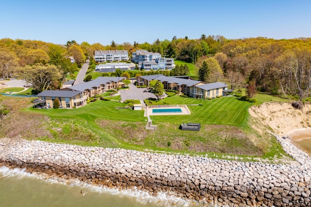 4150 Ridge Rd Unit 21And 22, Stevensville, MI 49127 - aerial view of a large body of water