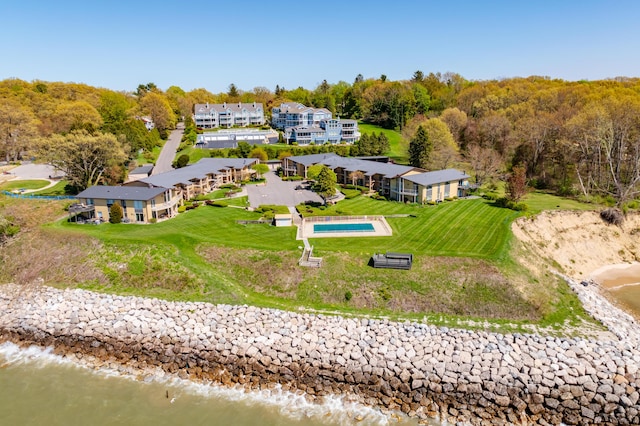 4150 Ridge Rd Unit 22, Stevensville, MI 49127 - drone / aerial view of a nearby body of water