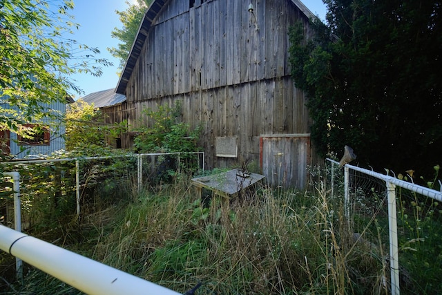 1621 W Beyer Rd, Ludington, MI 49431 - view of barn with fence