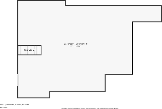 49793 Split Rock Rd, Macomb, MI 48044 - room layout