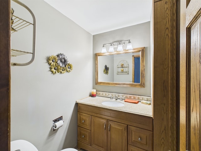 480 Peninsula Dr, Columbiaville, MI 48421 - bathroom featuring toilet and vanity