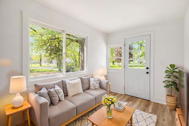 sunroom / solarium with healthy amount of natural light