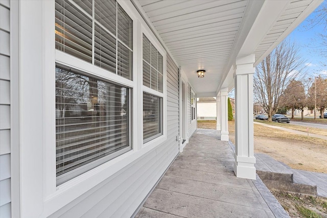 1132 Superior Blvd, Wyandotte, MI 48192 - view of patio with a porch