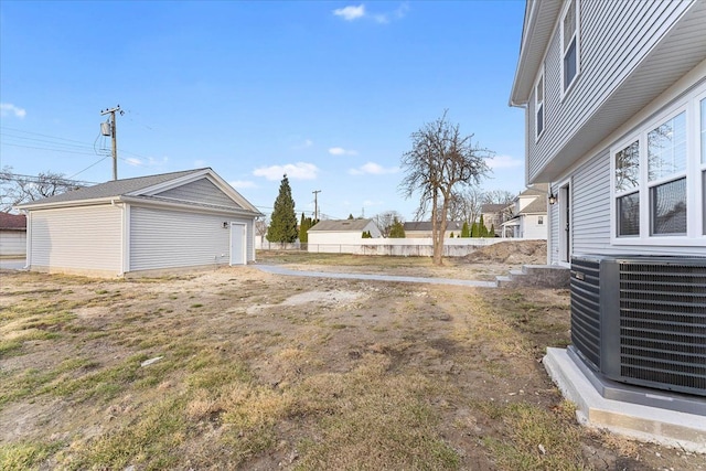 1132 Superior Blvd, Wyandotte, MI 48192 - view of yard with cooling unit