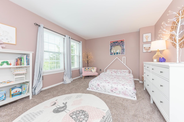 661 Morning Glory Ln, Milan, MI 48160 - bedroom featuring light colored carpet and baseboards