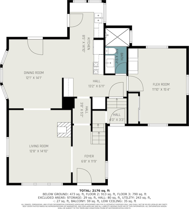 721 W Washington St, Ann Arbor, MI 48103 - room layout