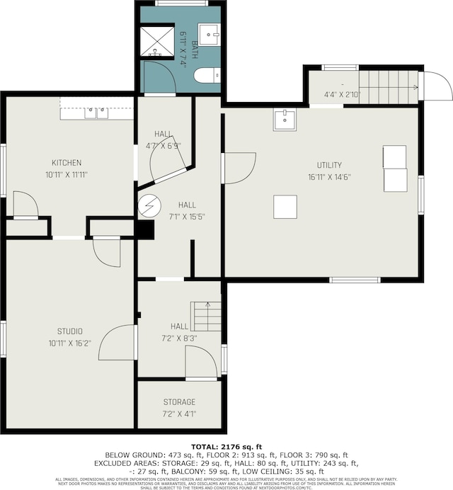 721 W Washington St, Ann Arbor, MI 48103 - property floor plan
