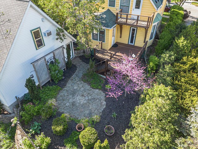 721 W Washington St, Ann Arbor, MI 48103 - aerial view of property and surrounding area