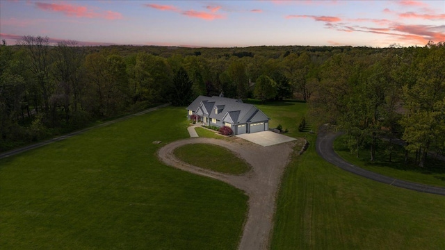 12150 Shaffer Rd, Davisburg, MI 48350 - view of subject property featuring a forest