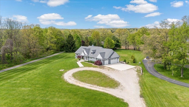 12150 Shaffer Rd, Davisburg, MI 48350 - view from above of property featuring a heavily wooded area