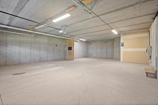 12150 Shaffer Rd, Davisburg, MI 48350 - garage with a garage door opener
