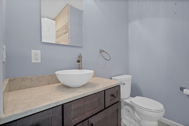 12150 Shaffer Rd, Davisburg, MI 48350 - bathroom featuring toilet and vanity