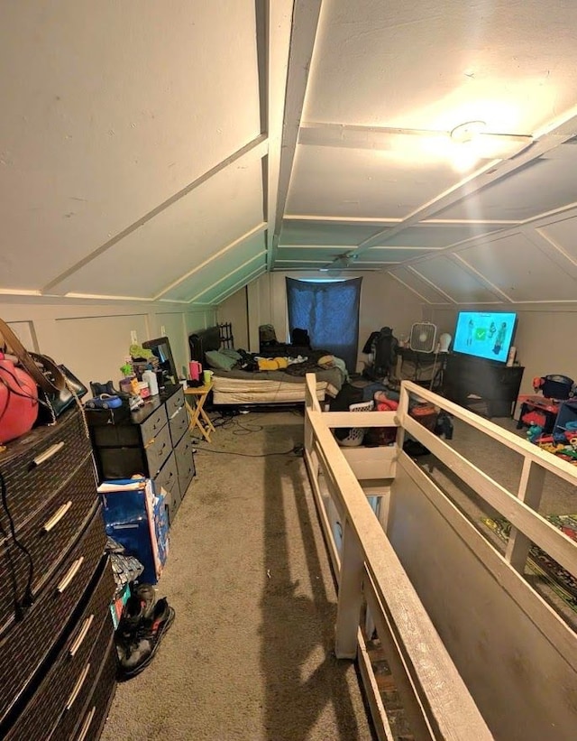 11301 Coyle St, Detroit, MI 48227 - bonus room featuring lofted ceiling and carpet