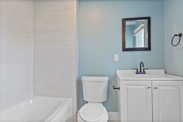15470 Murray Hill St, Detroit, MI 48227 - full bathroom featuring toilet, vanity, and bathing tub / shower combination