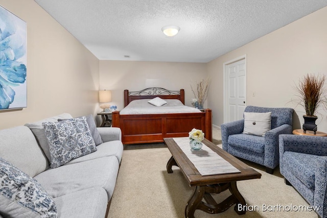 2657 Leffingwell Ave NE, Grand Rapids, MI 49525 - bedroom featuring carpet floors and a textured ceiling