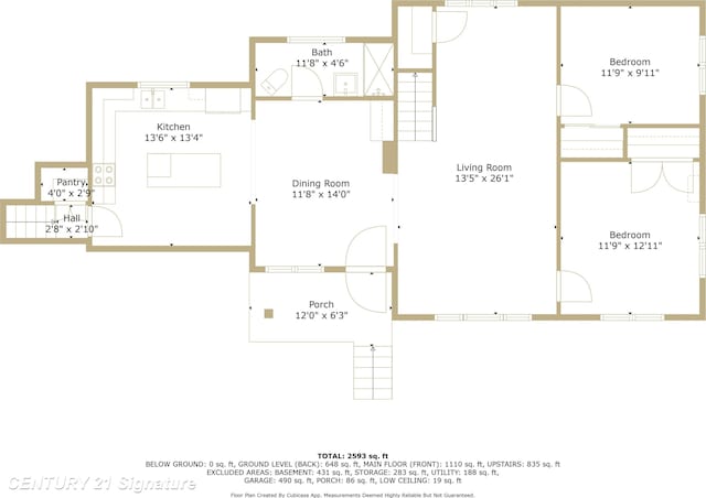 919 E Salzburg Rd, Bay City, MI 48706 - property floor plan
