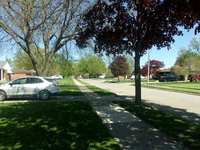 21613 Hoffman St, Saint Clair Shores, MI 48082 - view of road with sidewalks