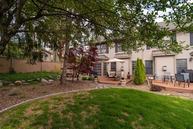 1612 Michael, Clawson, MI 48017 - rear view of property with a deck and a patio area