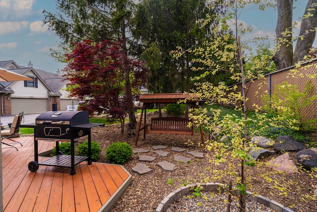 1612 Michael, Clawson, MI 48017 - view of wooden deck