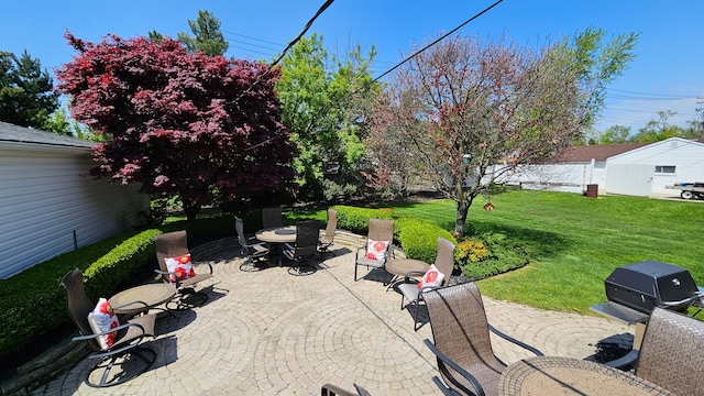 28051 Garfield St, Roseville, MI 48066 - view of patio with outdoor dining space