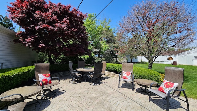28051 Garfield St, Roseville, MI 48066 - view of patio featuring outdoor dining area