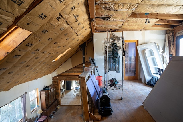 3110 Sigma Rd, Kalkaska, MI 49646 - additional living space with wood finished floors