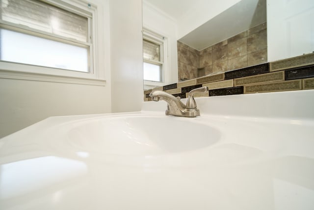 bathroom view of vanity