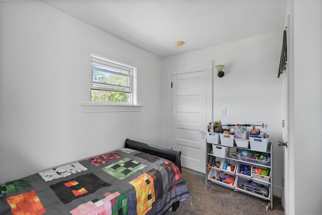 bedroom featuring carpet floors