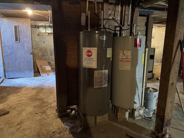 127 N Camburn St, Stanton, MI 48888 - utilities with water heater and electric water heater