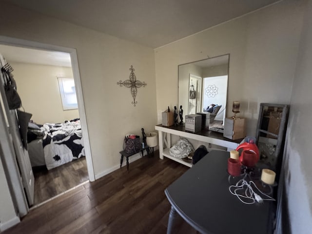 190 E Sidney Rd, Stanton, MI 48888 - miscellaneous room with wood finished floors and baseboards