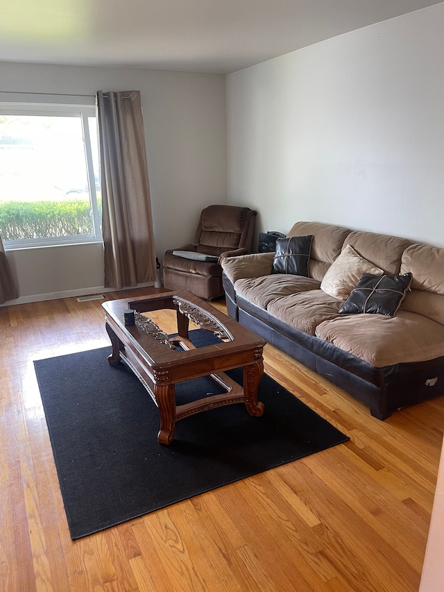20225 Ledgestone St, Southfield, MI 48076 - living area featuring wood finished floors