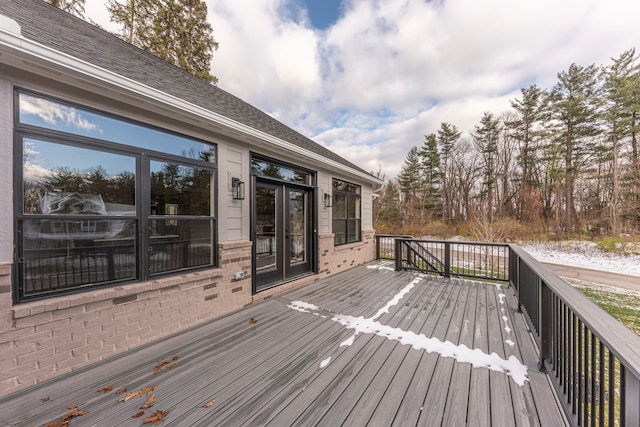 5535 W Huron River Dr, Dexter, MI 48130 - view of wooden deck