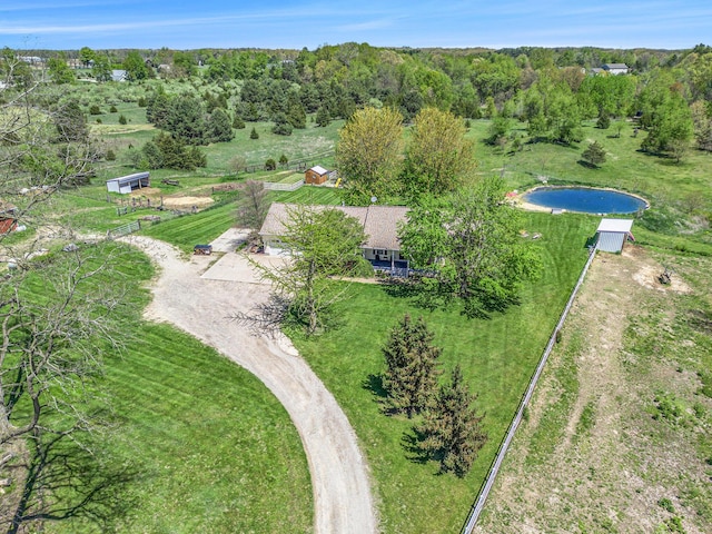 2269 W Liberty Rd, Clarklake, MI 49234 - bird's eye view