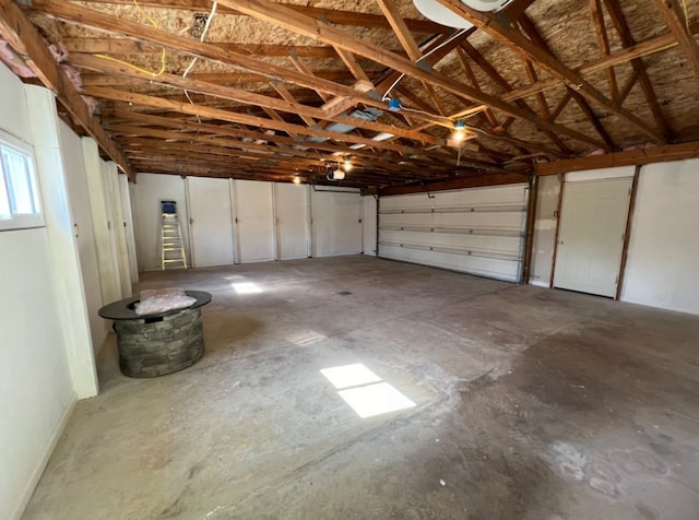 7368 Clear Lake Rd, Imlay City, MI 48444 - garage featuring a garage door opener