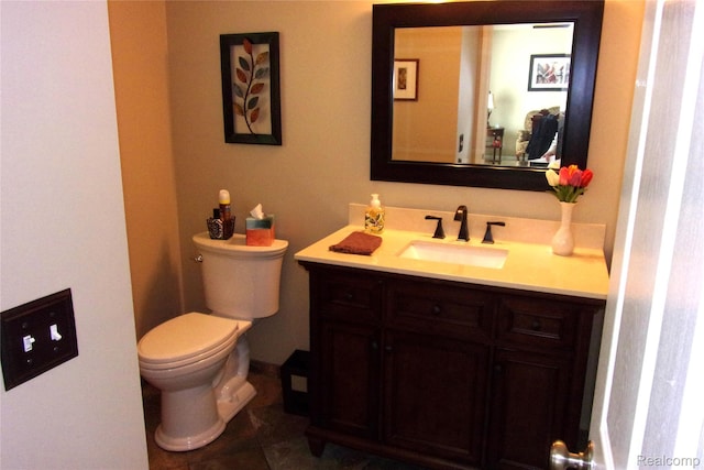 3163 W Ridge Ct, Commerce Twp, MI 48390 - half bath featuring toilet and vanity