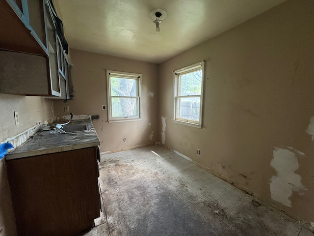kitchen featuring a sink