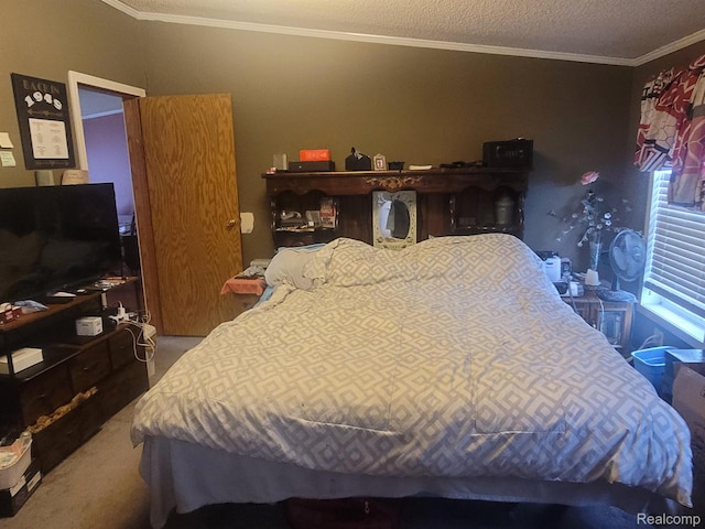 3092 Durant Hts, Grand Blanc, MI 48507 - bedroom with carpet flooring and crown molding