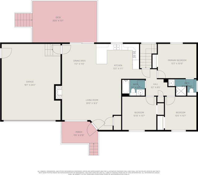 6606 Preston Rd, Howell, MI 48855 - property floor plan