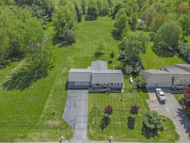 view of subject property