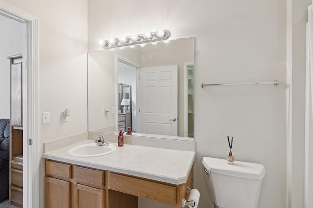 36160 Abbey Dr, Westland, MI 48185 - bathroom featuring toilet and vanity