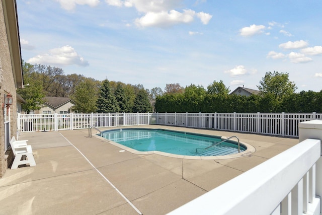 36160 Abbey Dr, Westland, MI 48185 - view of pool with a patio and fence